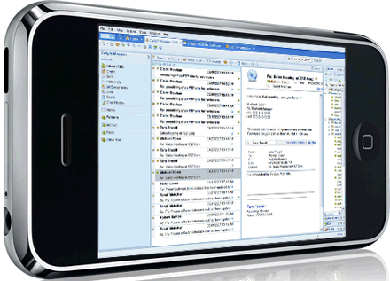 Image:TU CORREO NOTES EN EL IPHONE
