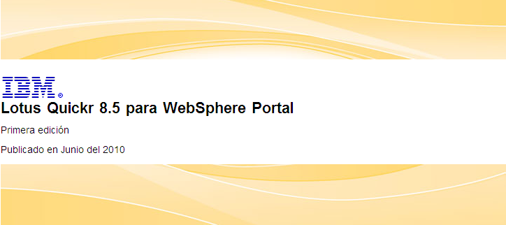  <br /> IBM Lotus Quickr 8.5 para Websphere Portal