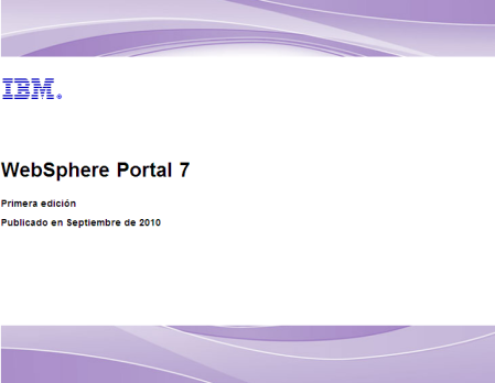 IBM Websphere Portal 7 Documentación en castellano
