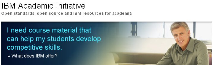 IBM Academic Initiative