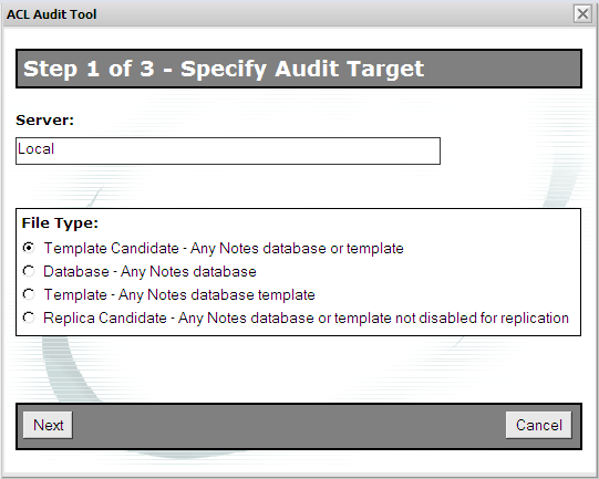 ACL Audit Tool