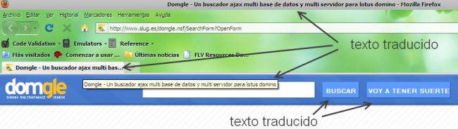 Domgle en el ESLUG