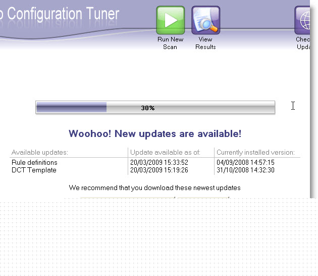 Image:Domino Tuner - Ajustando el servidor