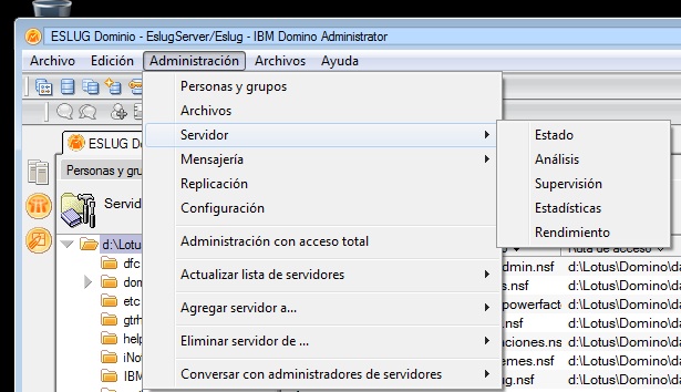 IBM Lotus Domino Administrator 8.5.2 en español