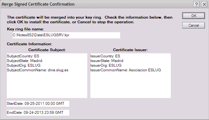 Image:Lotus SSL-DNIe Parte 4, terminado mi certificado y puesta en produccion