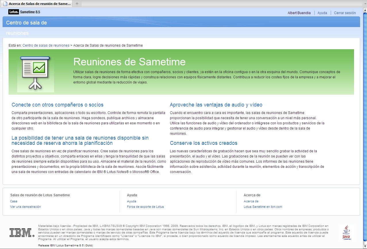 Lotus Sametime 8.5