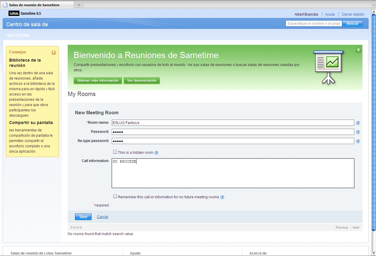 Lotus Sametime 8.5