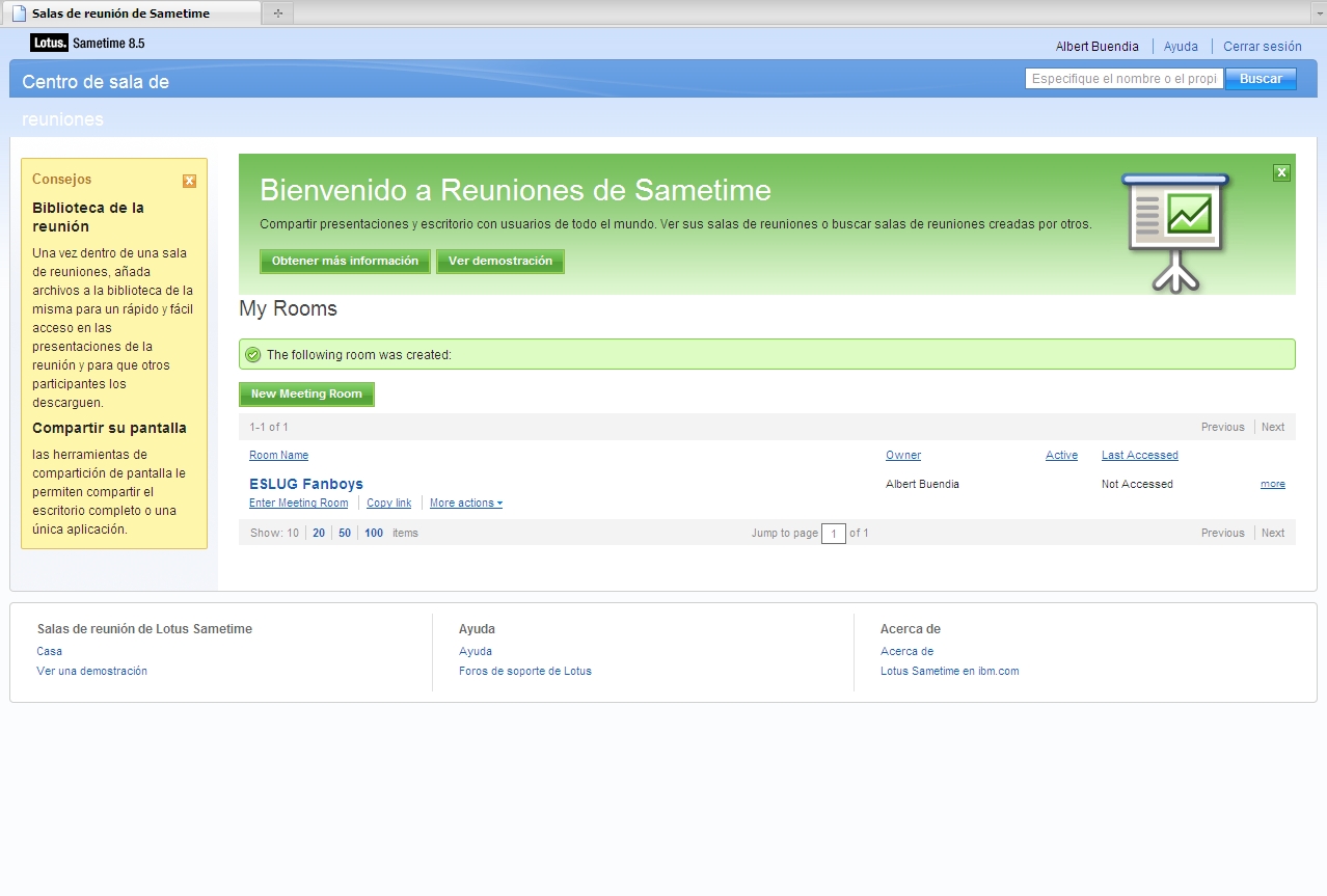 Lotus Sametime 8.5