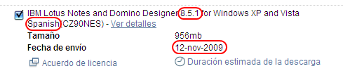 Lotus Notes/Domino 8.5.1. disponible en castellano y catalán