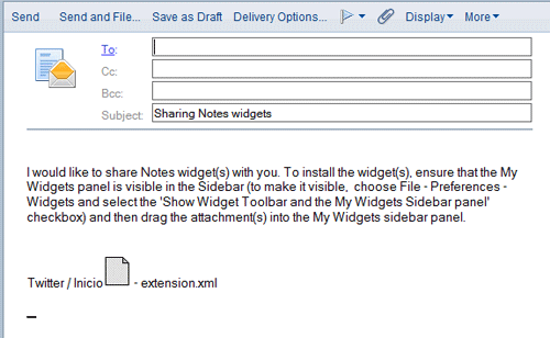 Image:Contextual Widget para Twitter How To