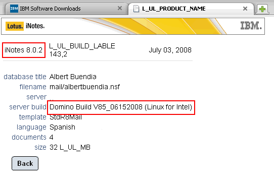 Image:Avance modo UltraLite de Lotus Domino 8.5
