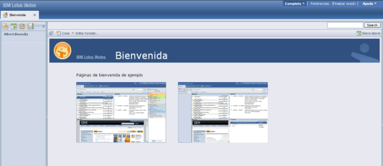 Image:Avance modo UltraLite de Lotus Domino 8.5