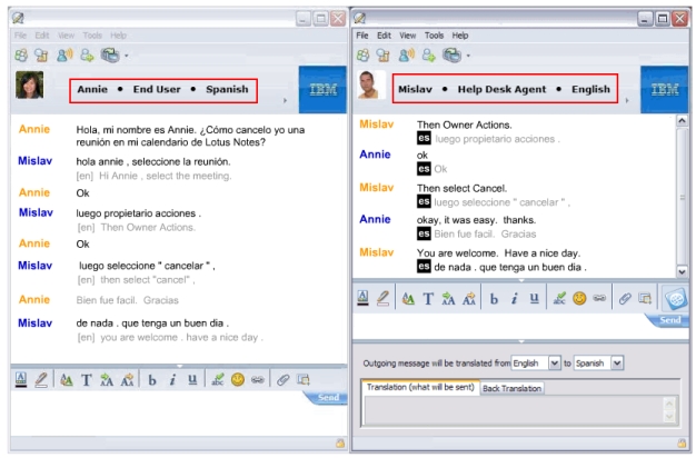 Image:Nueva extensión para IBM Lotus Sametime: RTTS (Servicios de traducción automática multilingüe)
