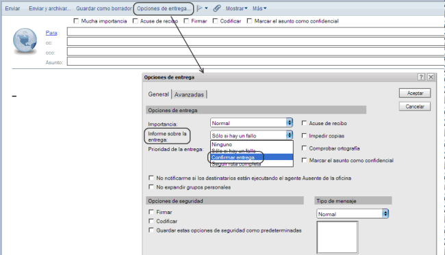 Blog Eslug Confirmar Entrega Vs Acuse De Recibo Una Potente Y Desconocida Opcion Para Usuarios Finales De Lotus Notes