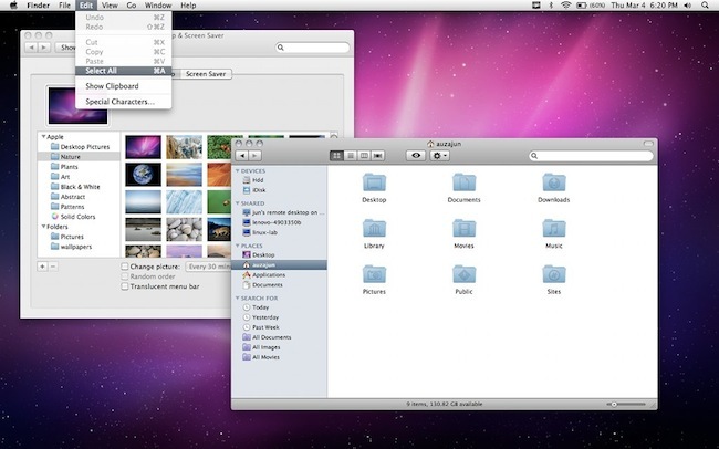 Image:Ubuntu’s New Look, a Pale Imitation of Mac OS X?