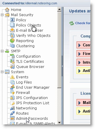 Image:Lotus Protector  2.6 Mail Security Video y Tutoriales