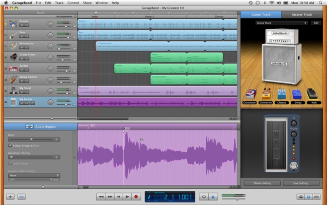 GarageBand 11