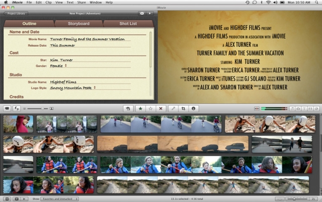 iMovie 11