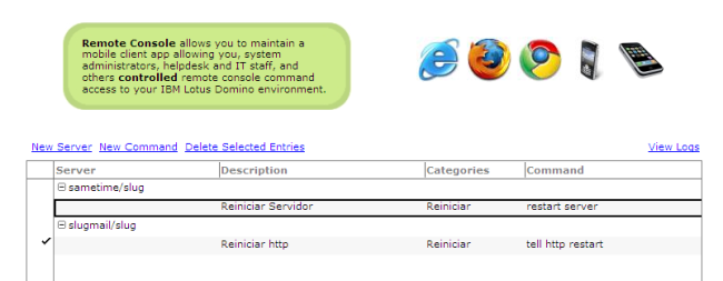 Remote Console en Nokia E71