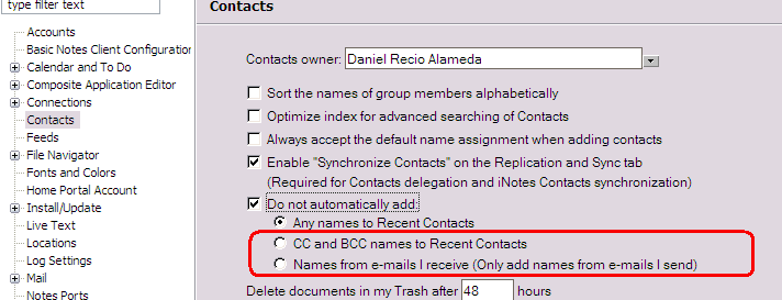Image:Lotus Notes 8.5.2 recordatorio novedades