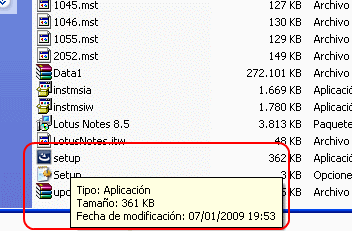 Image:Nuevo instalable deLotus Notes 8.5